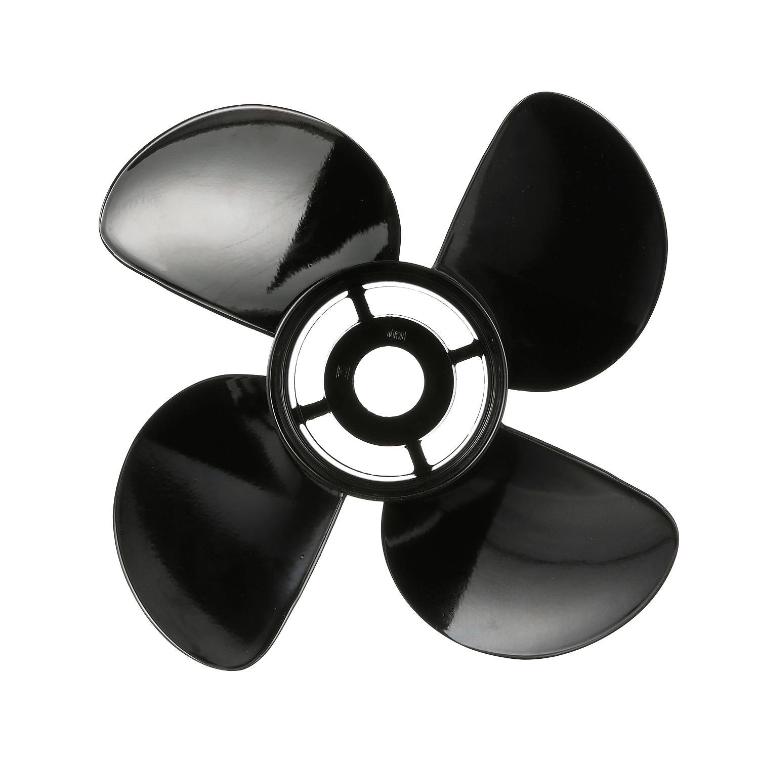 Quicksilver Nemesis 4-Blade Aluminum Propeller 14x17 Right Hand Rotation
