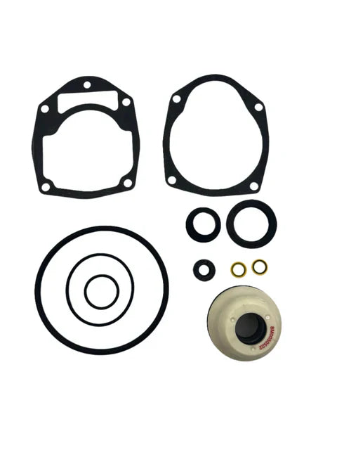 Mercury 8M0057716 gearcase seal kit components
