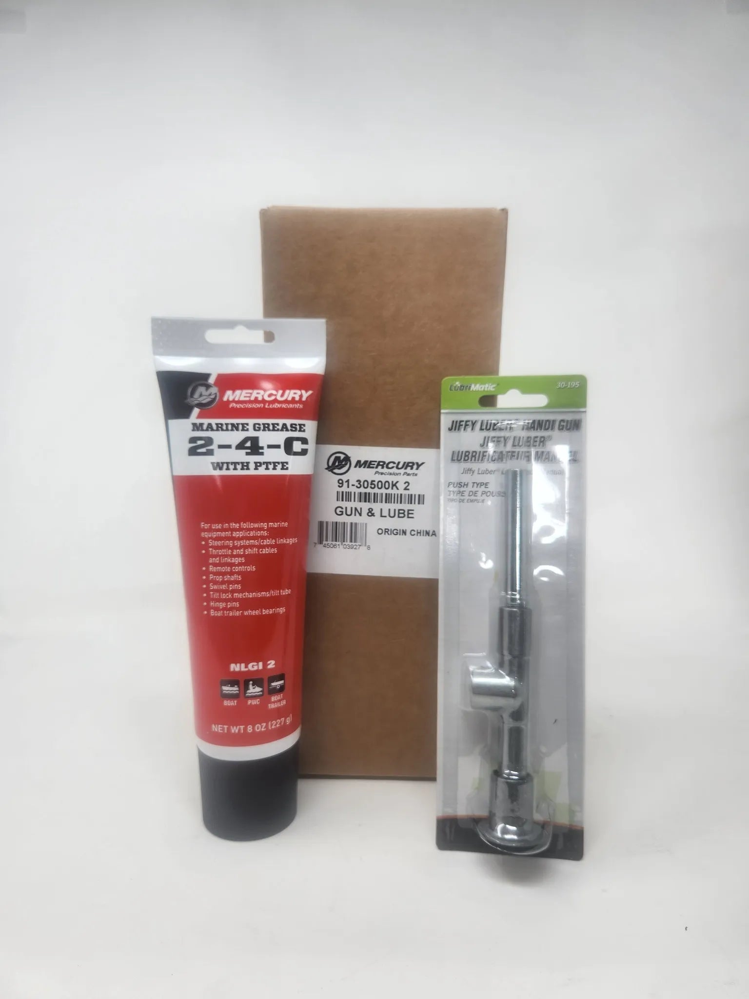 Mercury 30500K2 Plunger Type Grease Gun & Lube Kit OEM Main