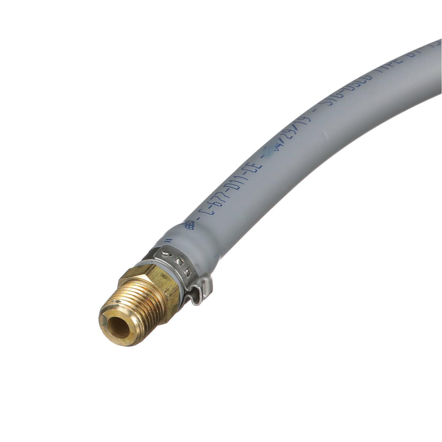 Mercury 8M0061892 fuel line assembly for select Mercury Mariner and Force outboards with clip-on disconnects Tank Side