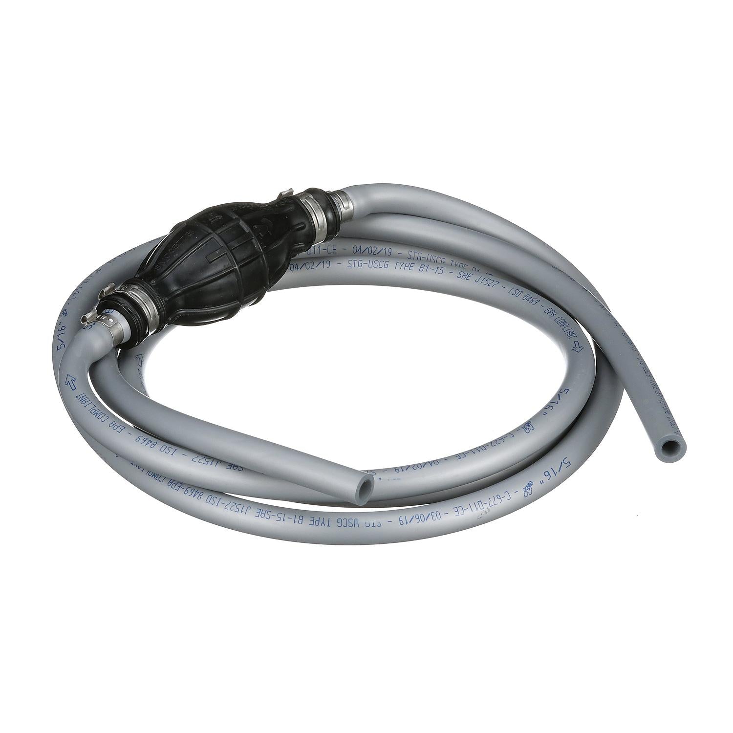 Mercury 8M0061899 5/16-inch I.D. 9-foot fuel line assembly with inline primer bulb Alt