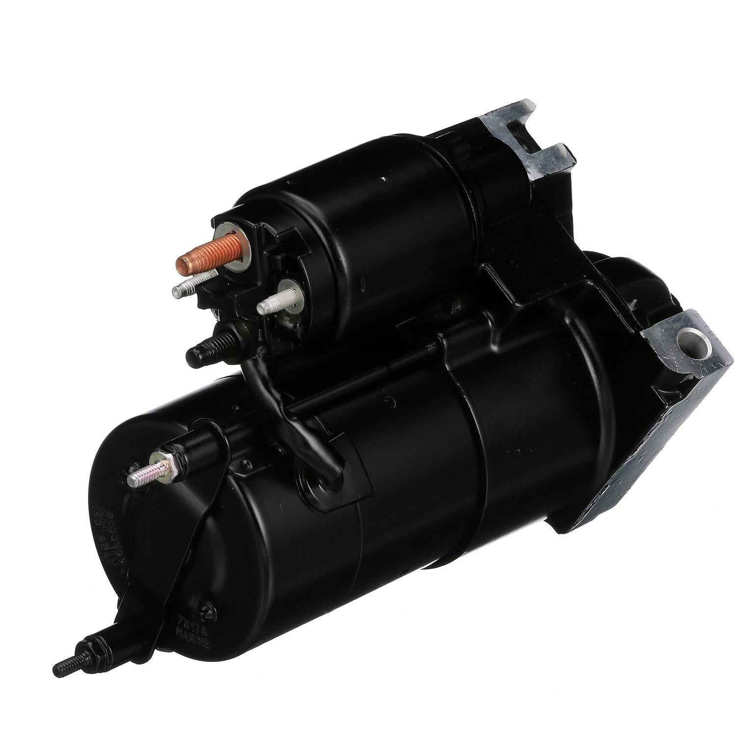 Quicksilver 8M0090697 starter motor electrical-terminal and rear-angle view