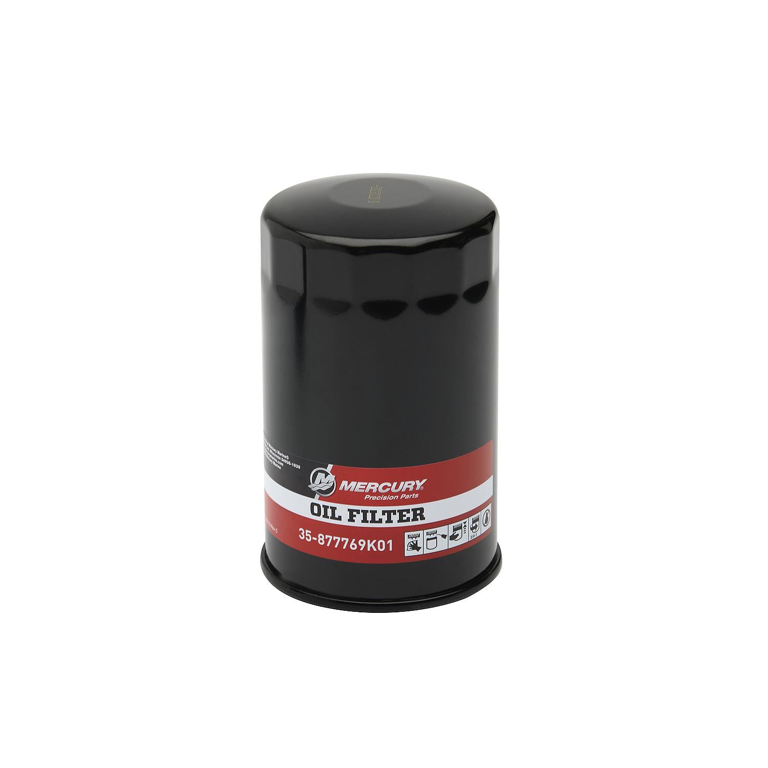 Mercury 8M0120657 100 hour maintenance kit for L6 200-400hp Verado EFI outboards Oil Filter