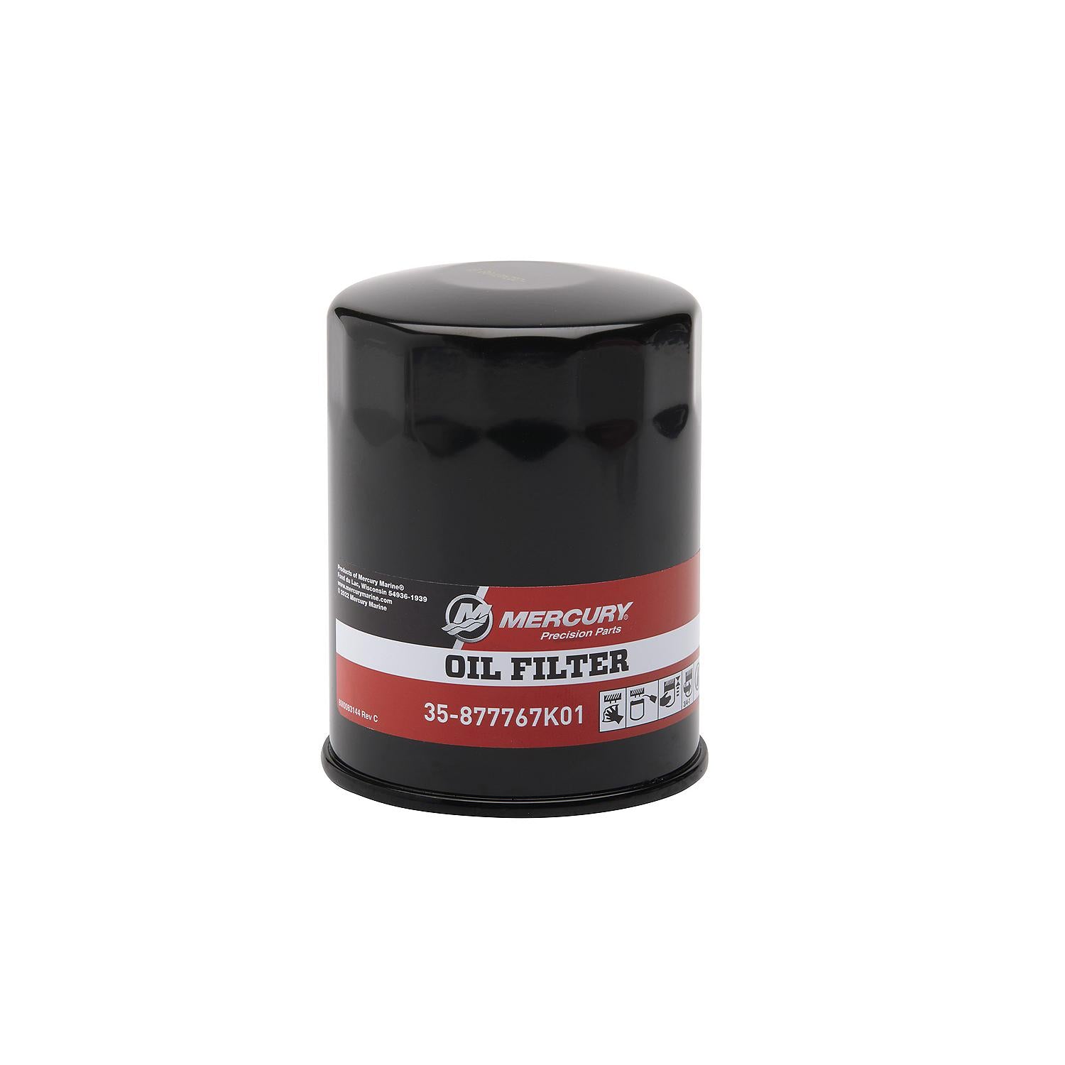 Mercury 8M0130835 300-hour maintenance kit for 135–200hp L4 Verado FourStroke Oil Filter