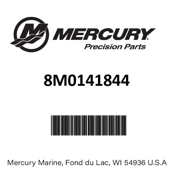 Mercury Precision Parts identification label and barcode for fuel pump 8M0141844