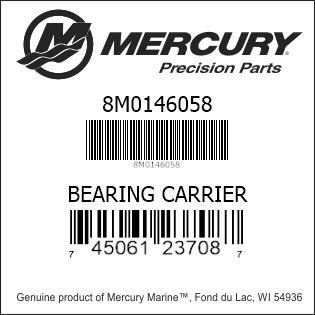 Mercury 8M0146058 RH Bearing Carrier 5.44 1.75, 225-300 HP