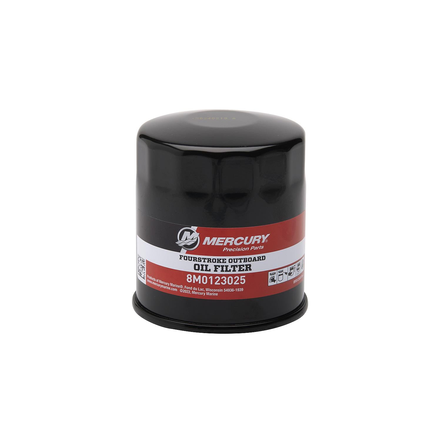 Mercury 8M0149932 300 hour maintenance kit for 4.6L V8 Verado and SeaPro outboards Oil Filter