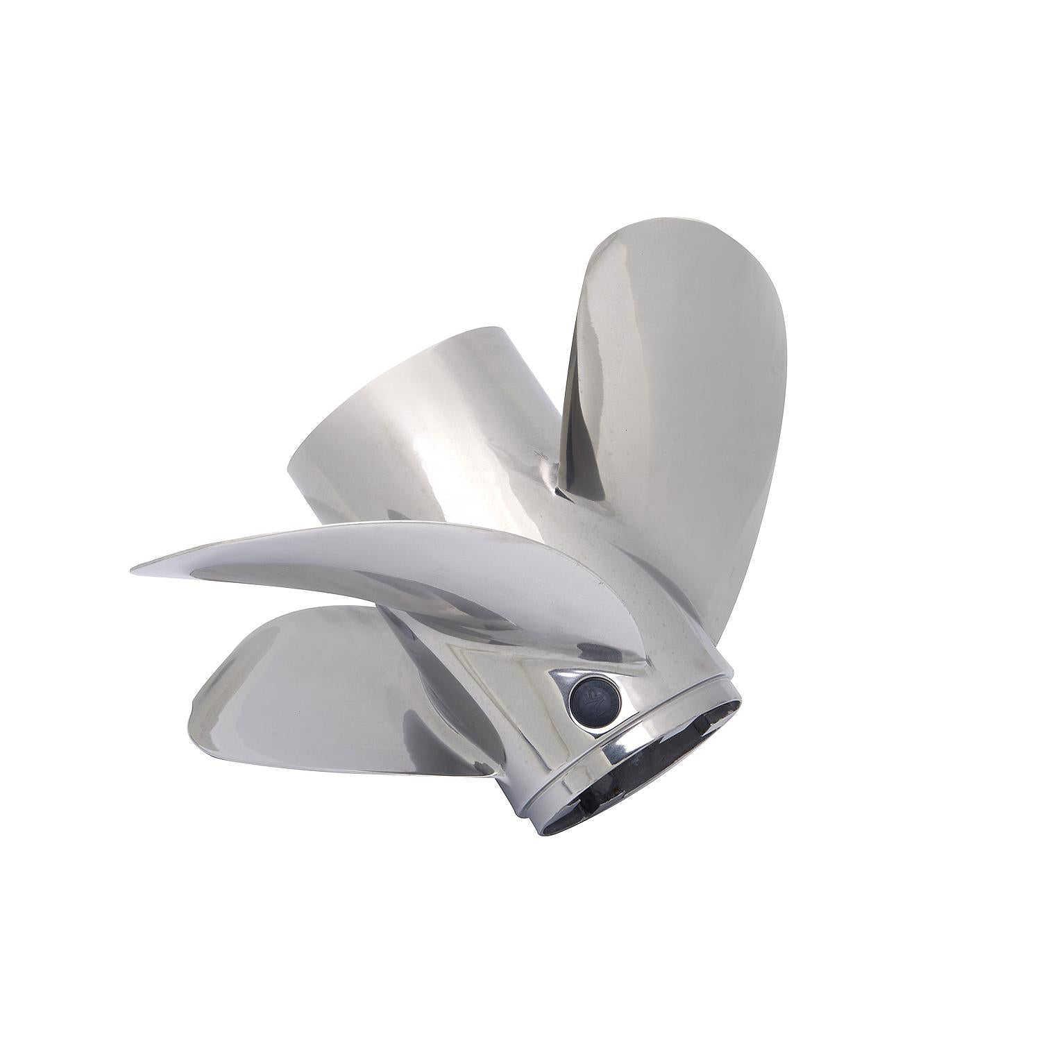 Mercury 8M0151326 Revolution 4 4-Blade Stainless Steel Propeller, 14.6" Dia. X 23" Pitch, Left Hand Rotation