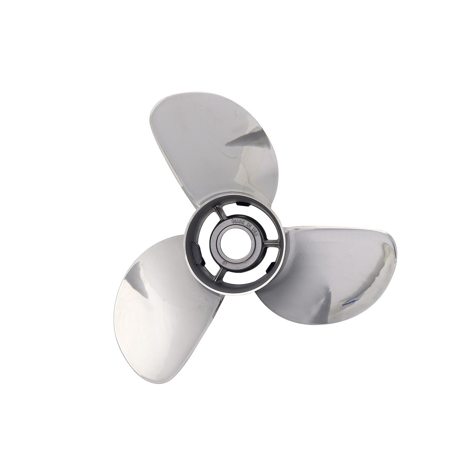 Mercury Tempest Plus 3-blade stainless steel propeller 14.6 x 26 right hand rotation