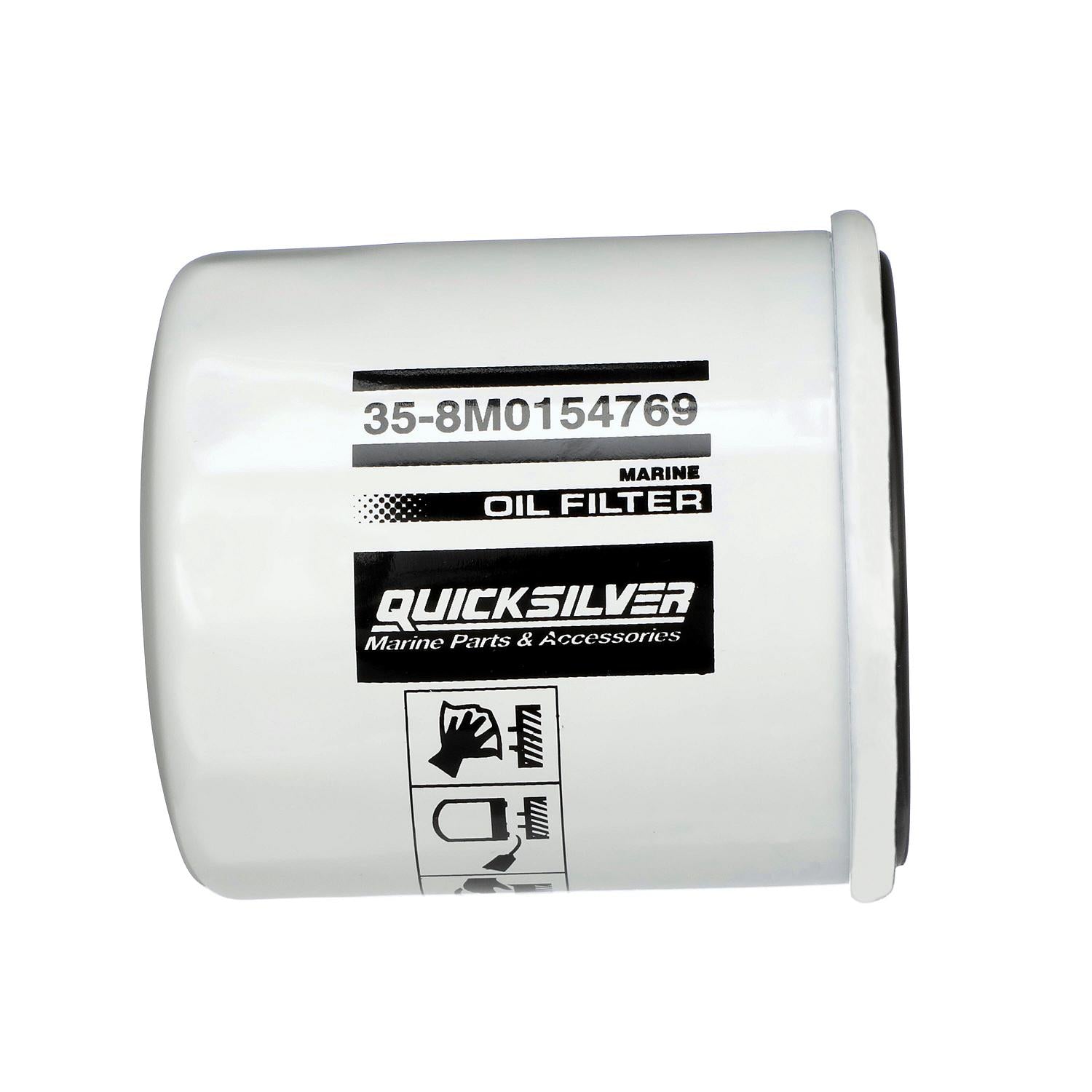 Quicksilver Oil Filter 8M0154769 – 20-Micron Marine Engine Filter