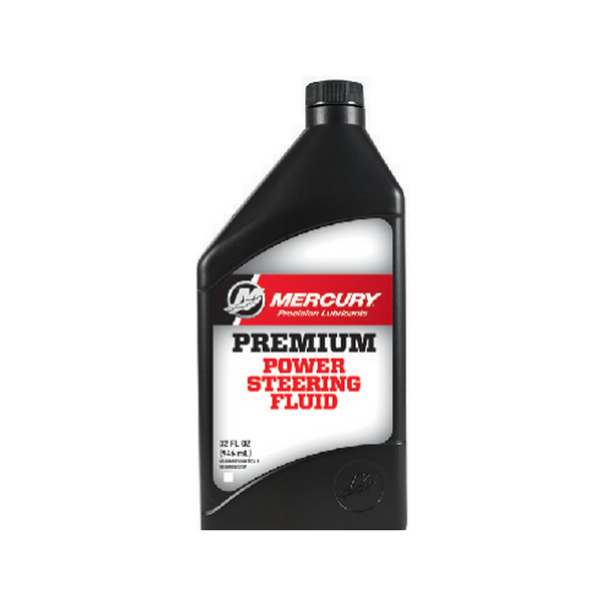 Mercury 8M0173227 premium full-synthetic power steering fluid 1-quart bottle