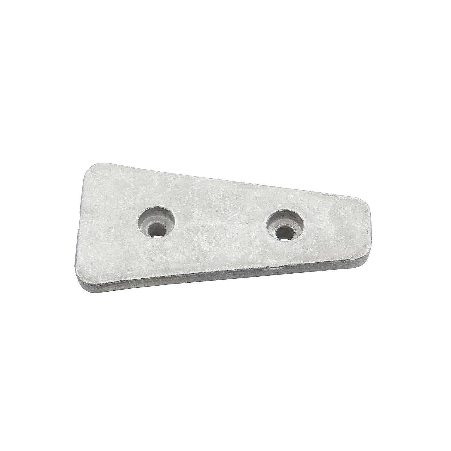 Mercury 8M0177453 aluminum gearcase anode for 7.6L V12 600HP Verado and 500HP SeaPro outboards Back