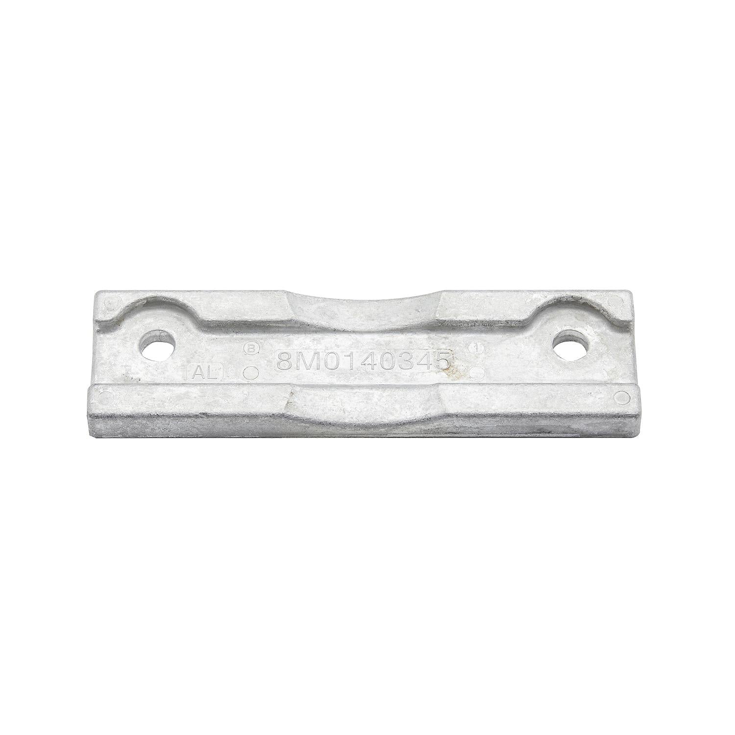 Mercury 8M0177560 aluminum transom bracket anode for 7.6L V12 600HP Verado and 500HP SeaPro outboards
