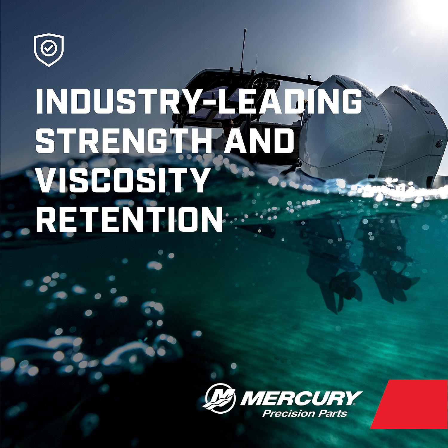 Mercury 8M0188357 150HP 4-Stroke 10W-30 Outboard Oil Change Kit Leading