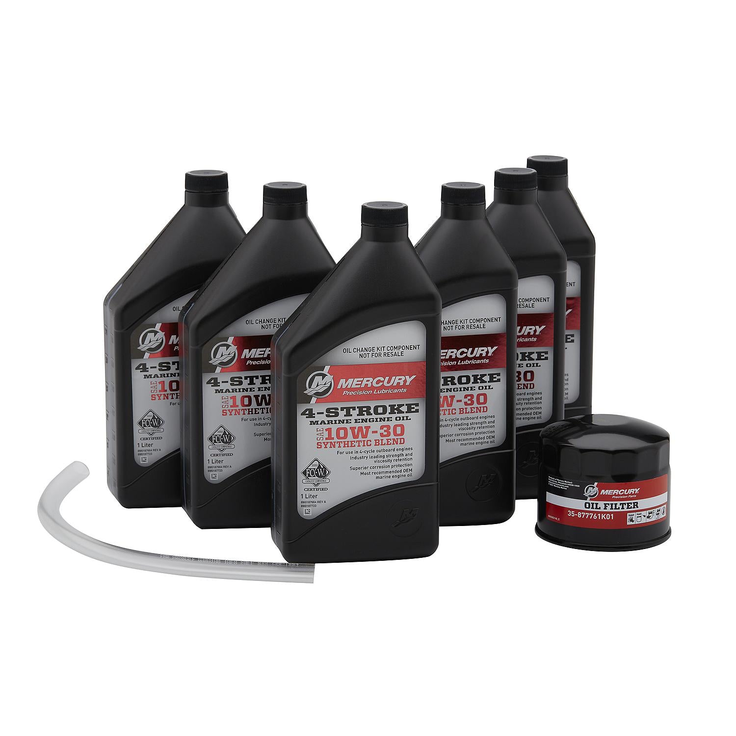 Mercury 8M0188357 150HP 4-Stroke 10W-30 Outboard Oil Change Kit