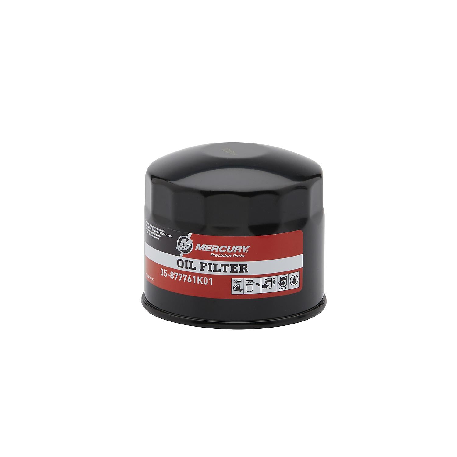 Mercury 8M0188357 150HP 4-Stroke 10W-30 Outboard Oil Change Kit Filter