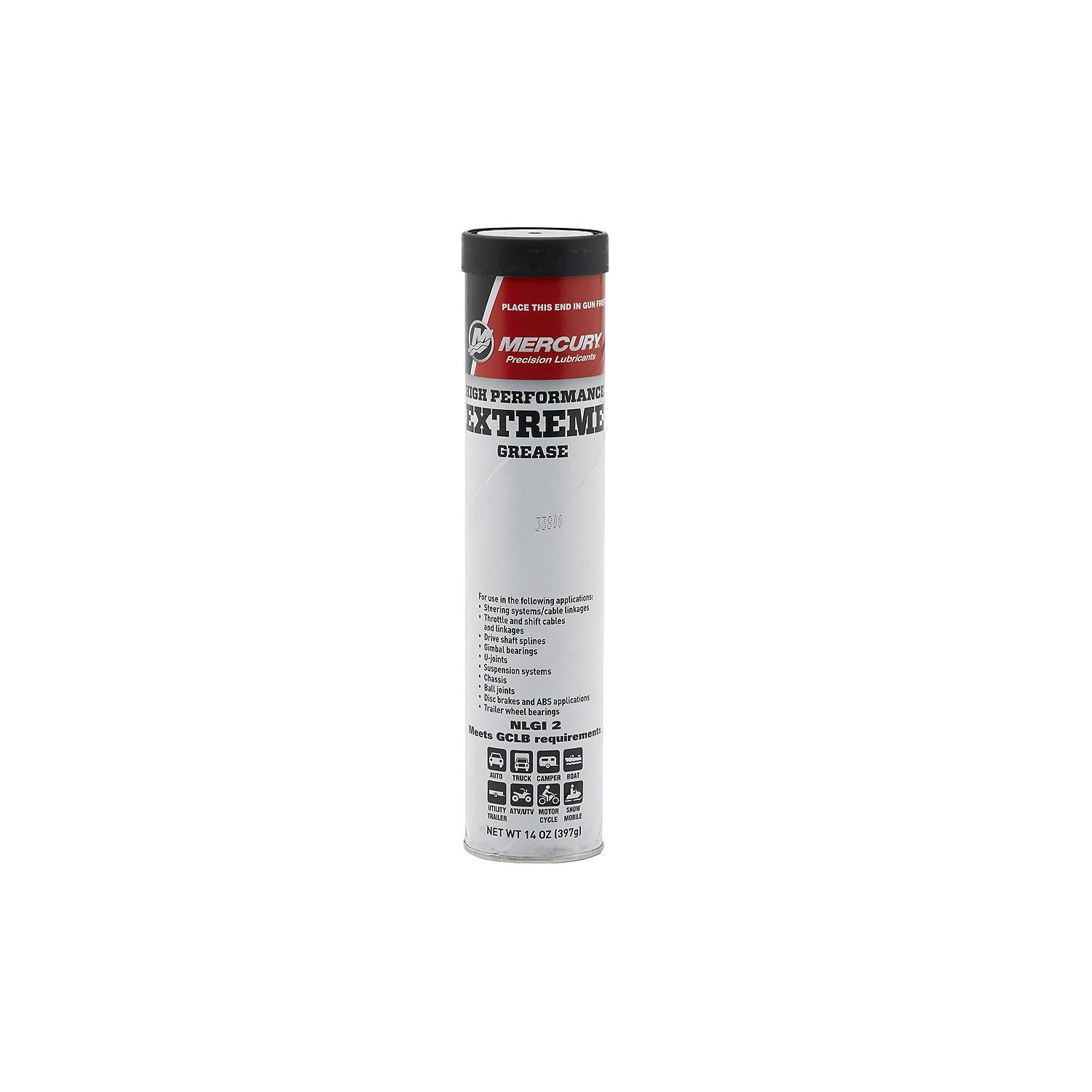 Mercury Precision 8M0190472 High Performance Extreme Grease NLGI 2 14 oz cartridge