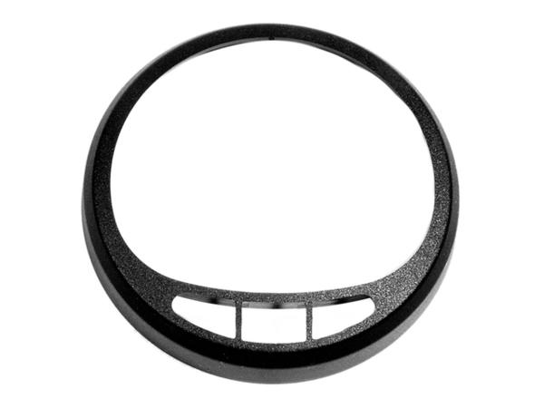 Mercury 8M0214969 black 85mm SmartCraft SC1000 gauge bezel for MercMonitor and large system gauges