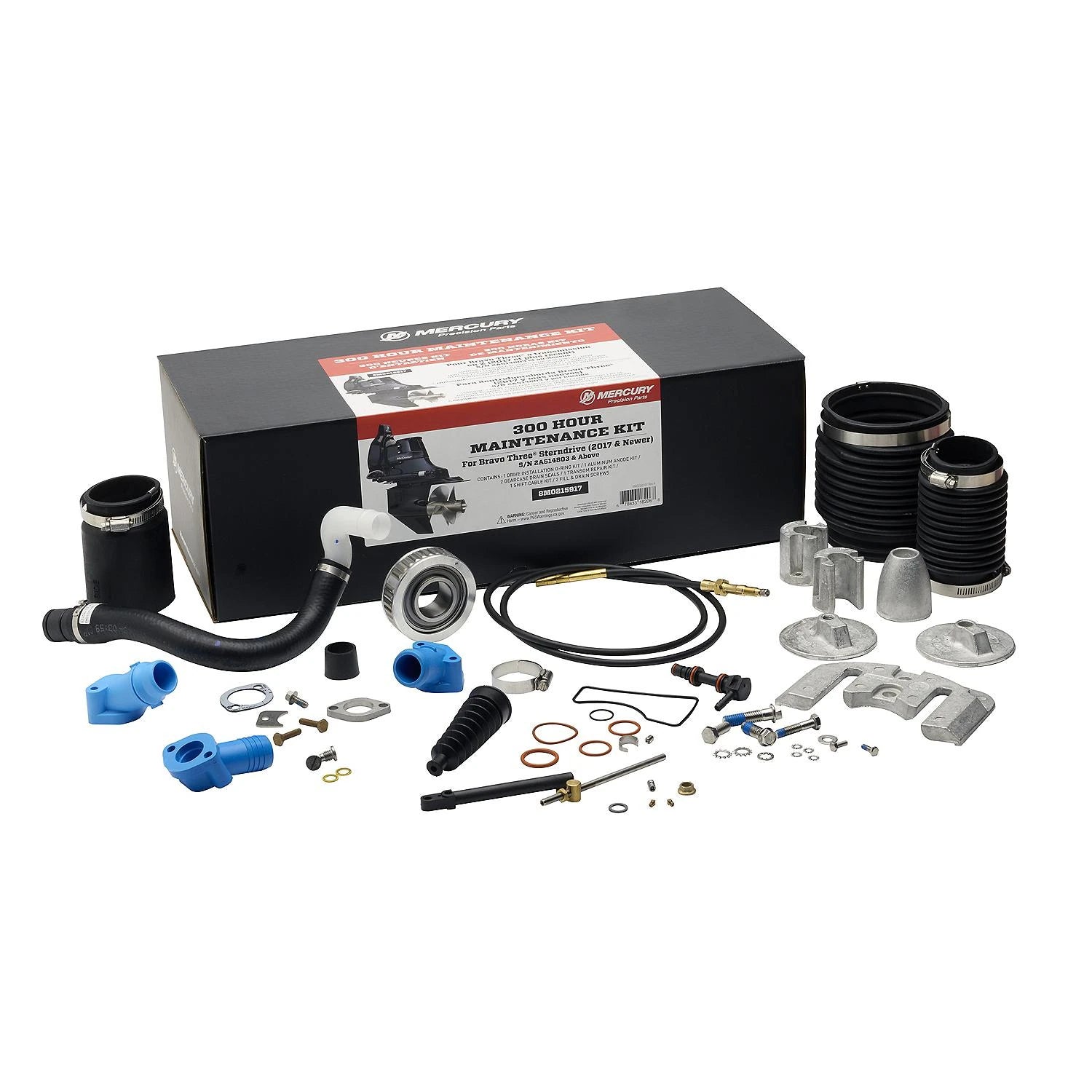 Mercury 8M0215917 MerCruiser Bravo Three Sterndrive 300 Hour Maintenance Kit