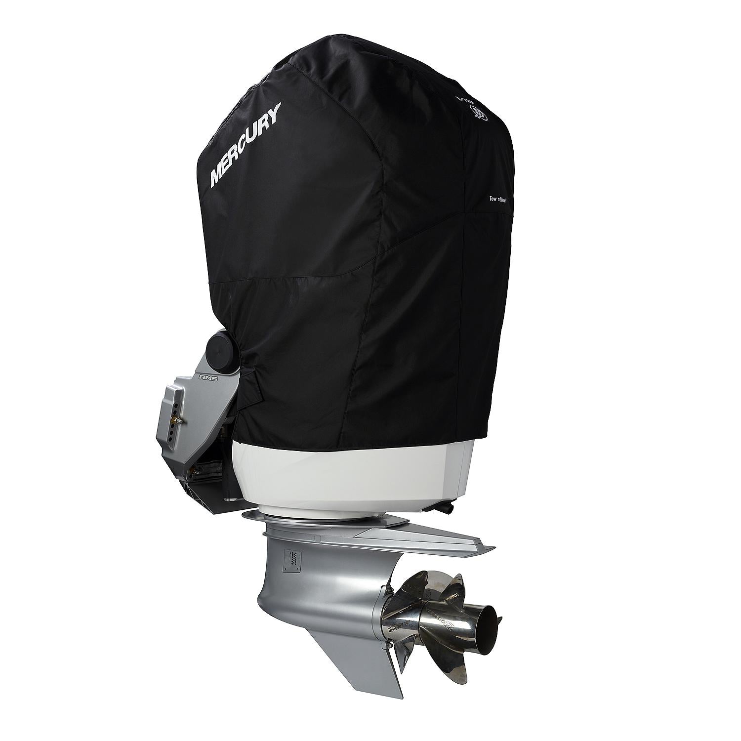 Mercury Tow-N-Stow Outboard Cover – V12 600hp Verado Angle
