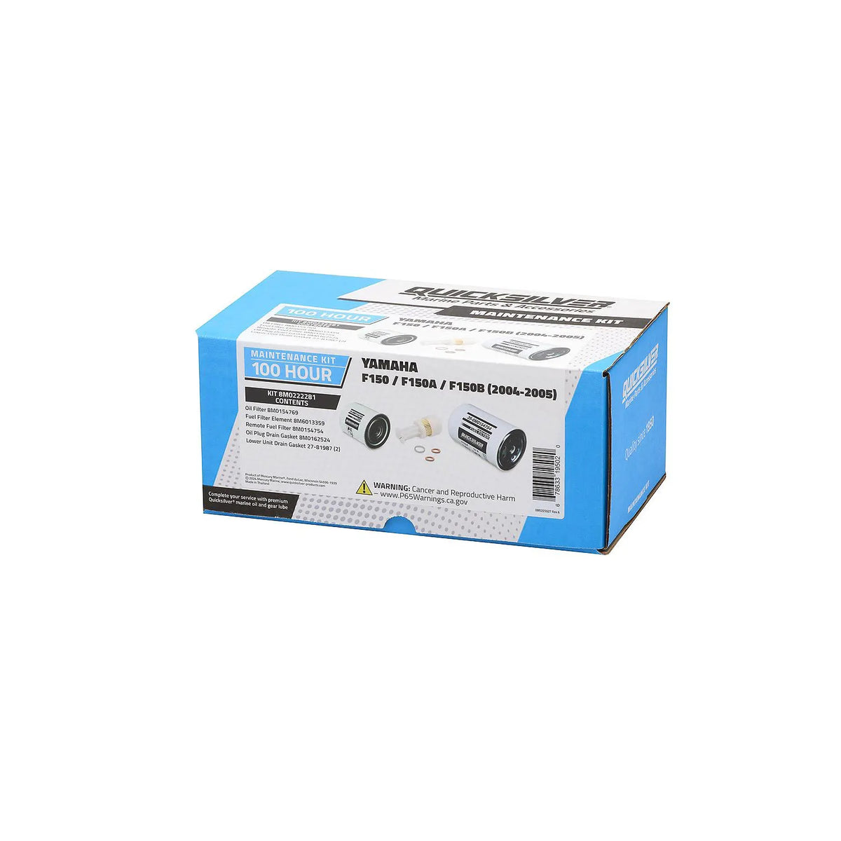 Quicksilver 8M0222281 maintenance kit additional manufacturer view 2