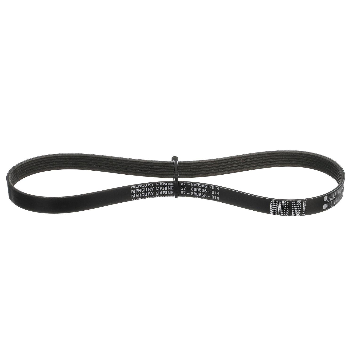 Quicksilver 8M0232583 alternator belt for Mercury Verado 135-200HP 4-cylinder and 200-400HP 6-cylinder outboards