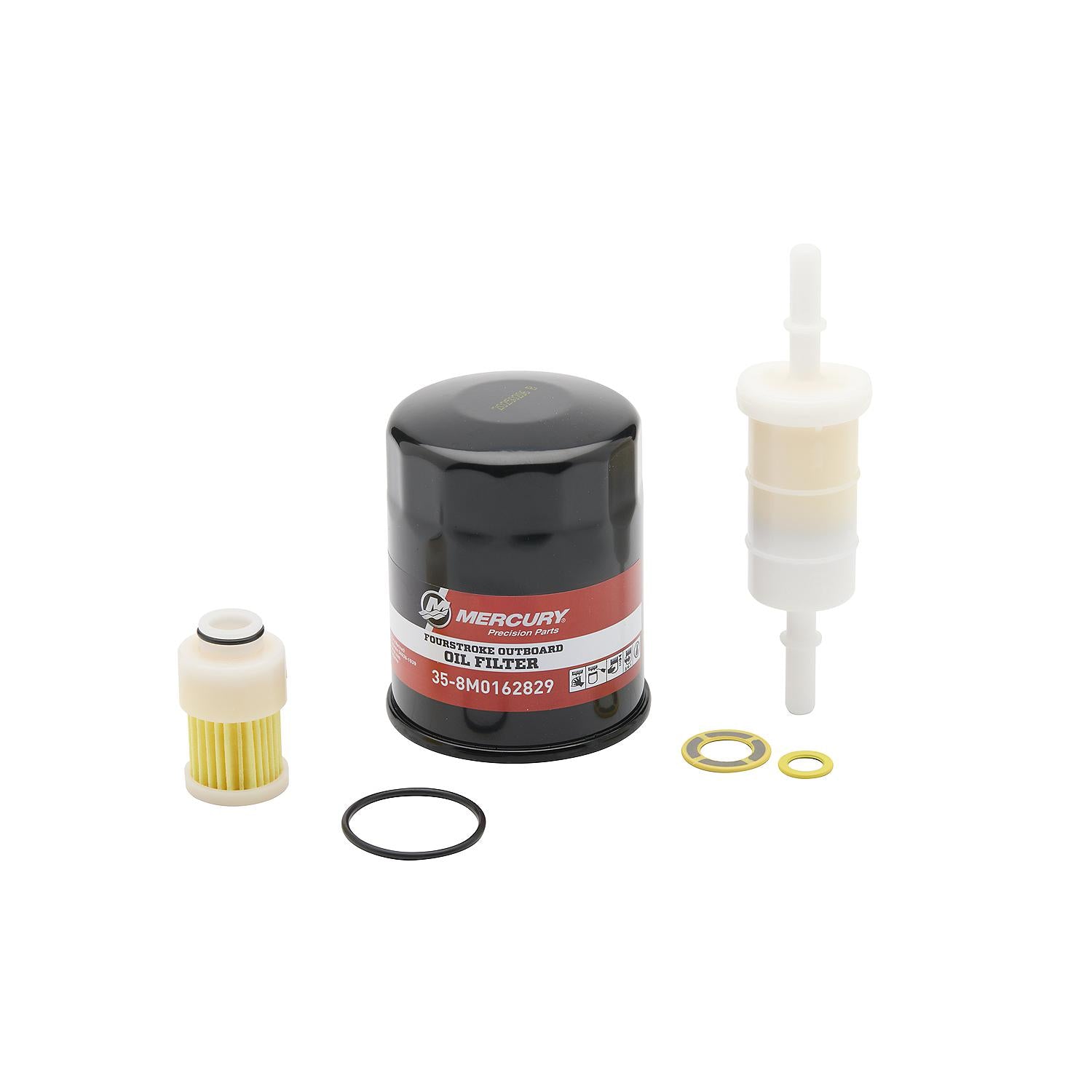 Mercury 8M0232733 100 hour maintenance kit for 40-60hp FourStroke EFI outboards Filters