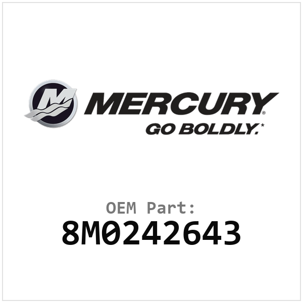 Mercury 8M0242643 power trim pump motor