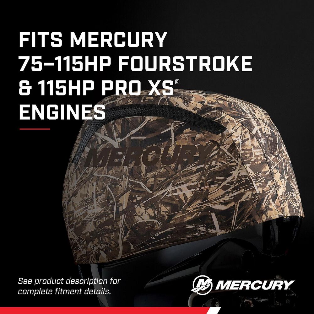 Mercury 8M0243230 Shoreline Grass vented splash cover for 75-115 HP outboards - view 5
