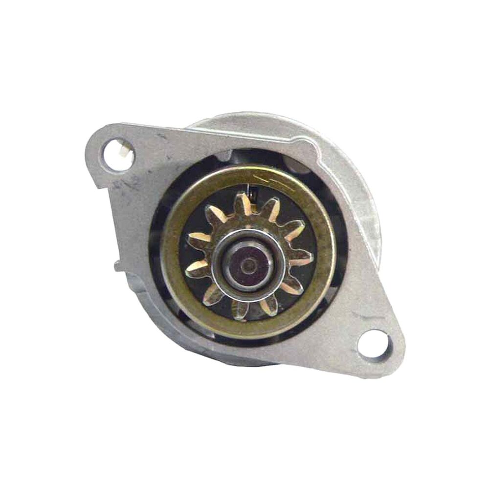 Quicksilver 8M6007416 starter motor mounting and drive view