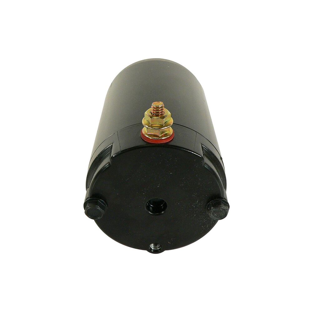 Quicksilver 8M6014132 starter motor rear housing and electrical-terminal view