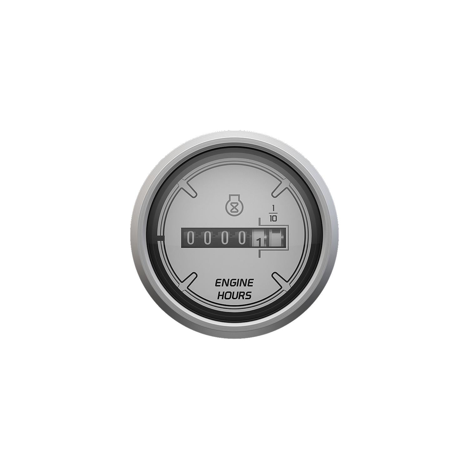 Flying MercuryFloristマーキュリーボイスメーター1920's Mercury 8M6020056 Sport White Cruiselog Hour Meter OEM