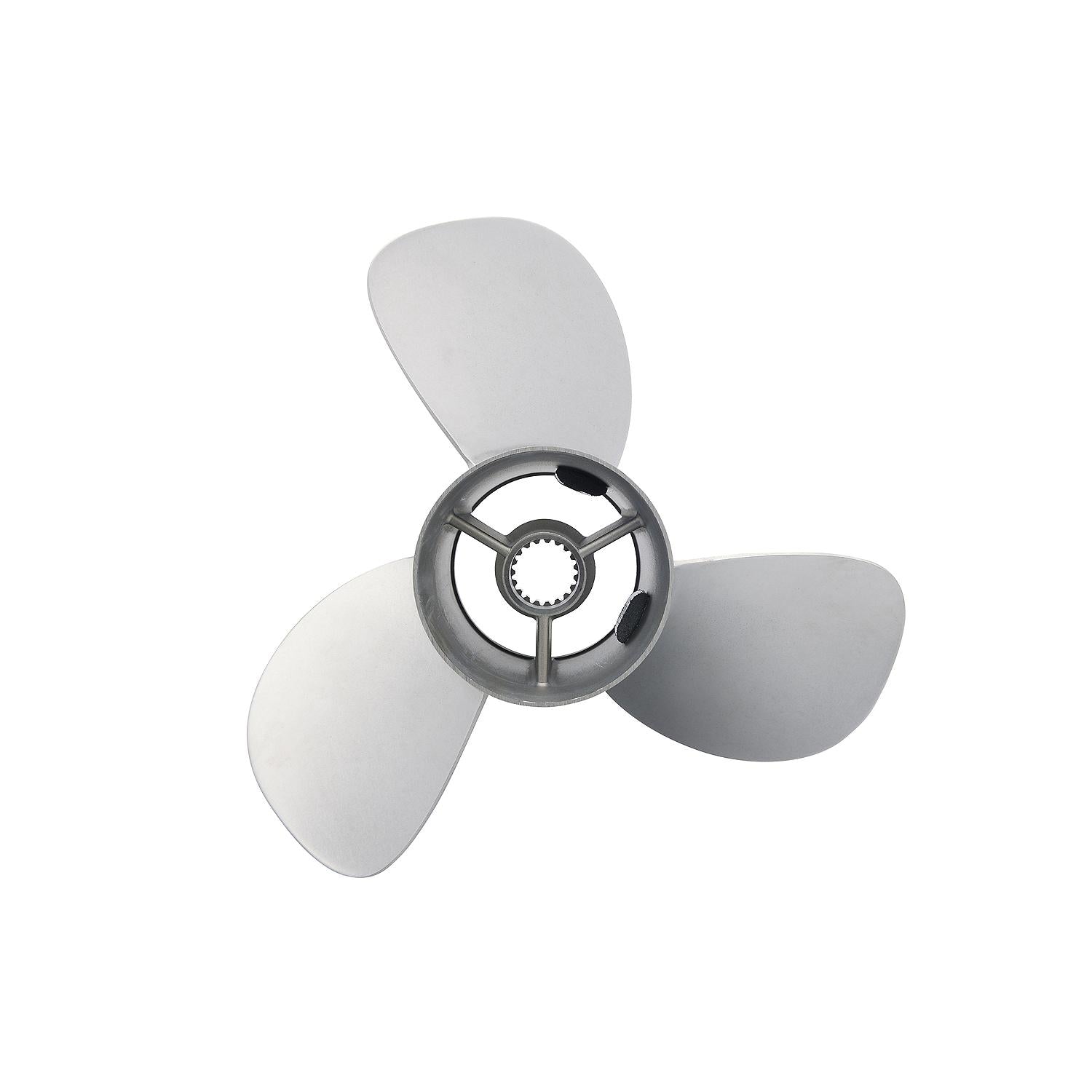 Mercury 8M8022370 Bravo Three Rear 3-Blade 14.4x20 RH Stainless Steel Propeller Front