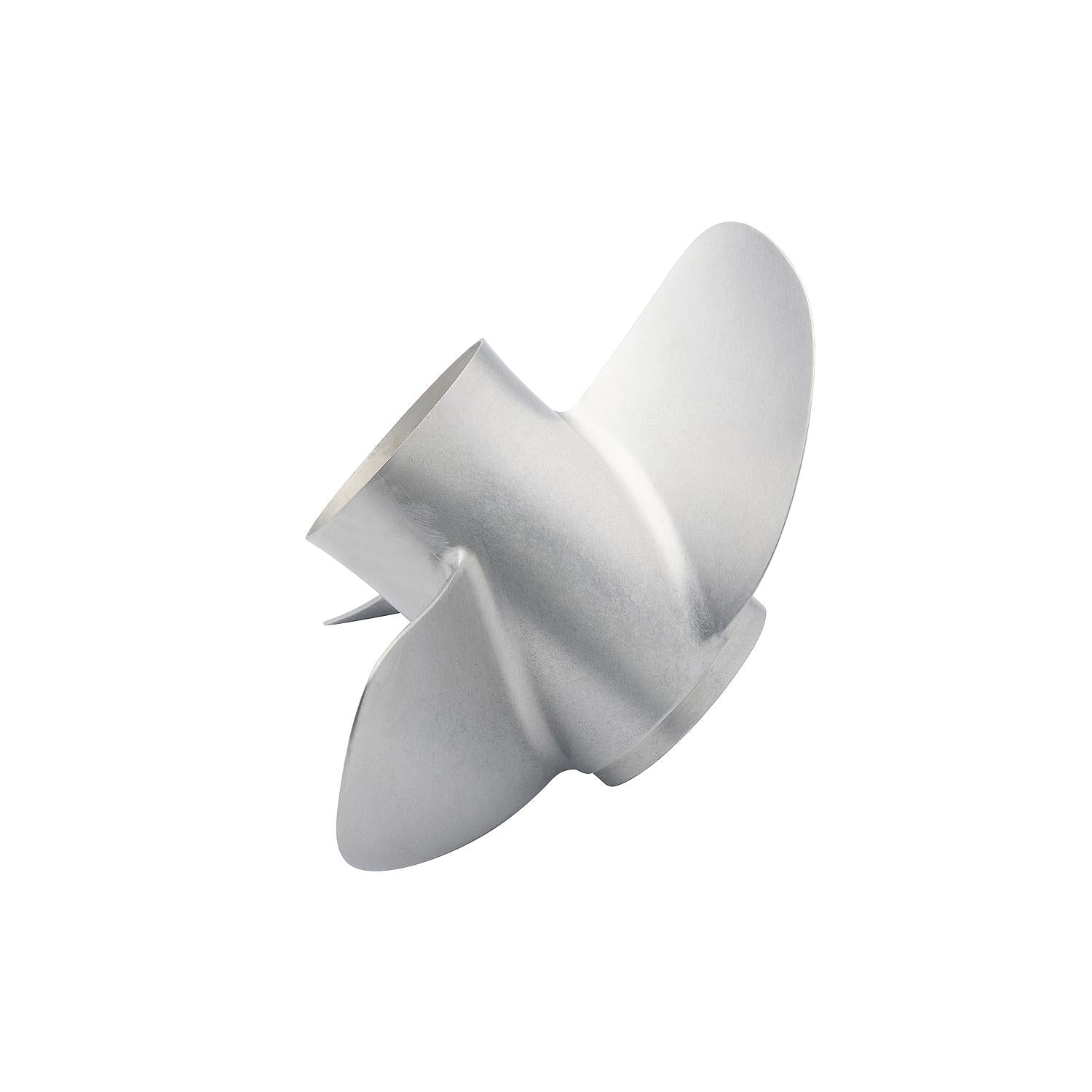 Mercury 8M8022390 Bravo Three Rear 3-Blade Stainless Steel Propeller 14.3x21 RH Side