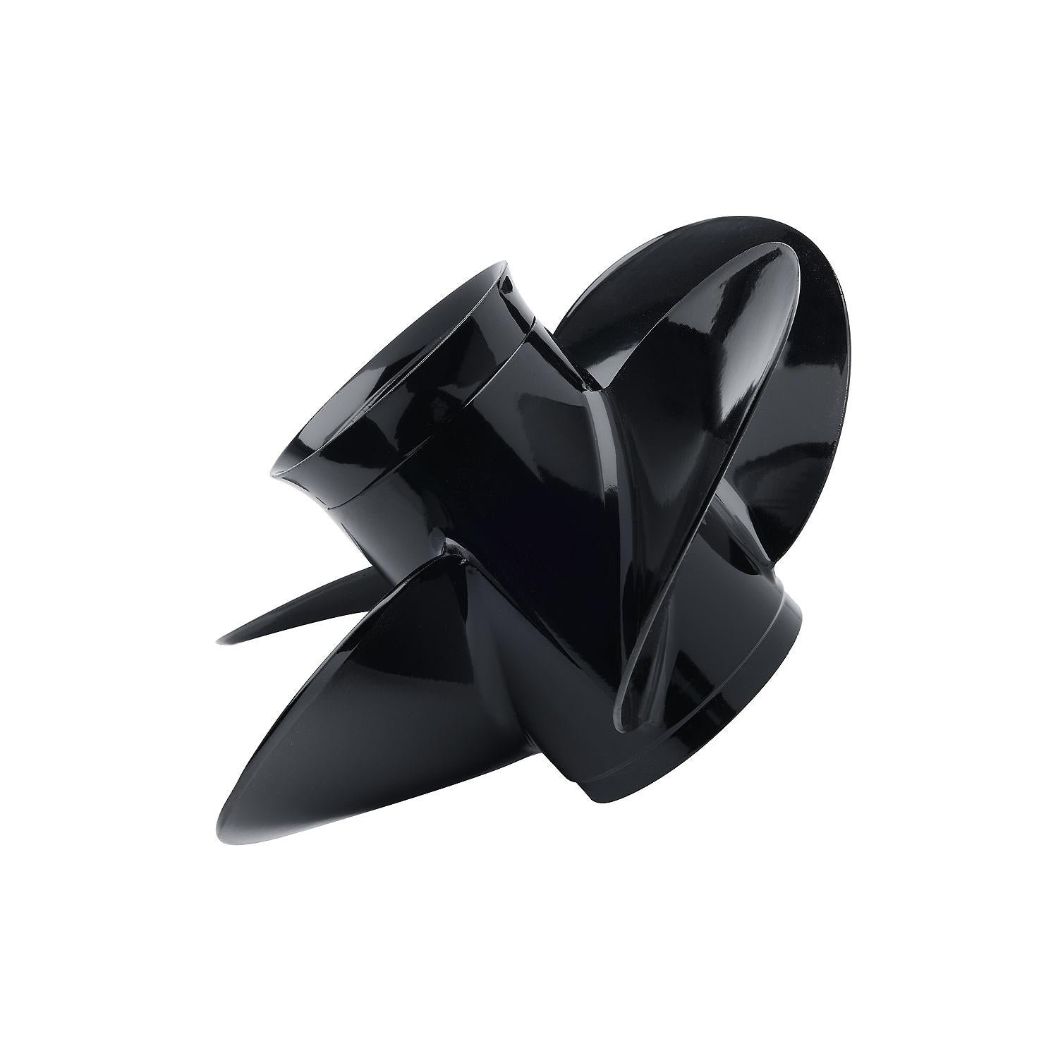 Mercury SpitFire 12.5 x 19 RH 4-Blade Aluminum Propeller (8M8026600) Side