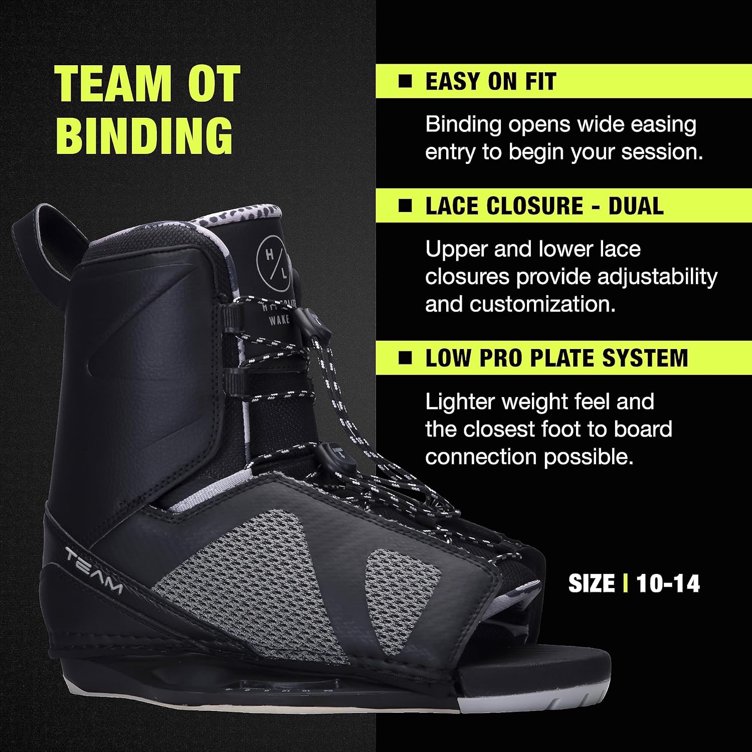 Hyperlite Murray Wakeboard with Team OT Bindings