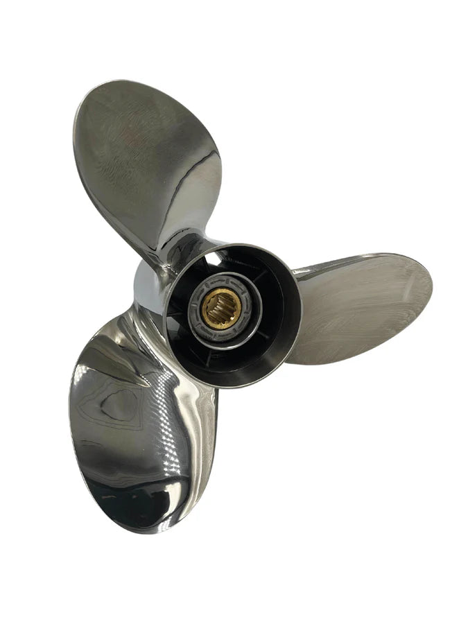 Suzuki 990C0-00840-17P Watergrip stainless steel right-hand propeller 15.5 x 17 pitch for DF150 DF175 DF200 DF225 DF250 DF300 outboards