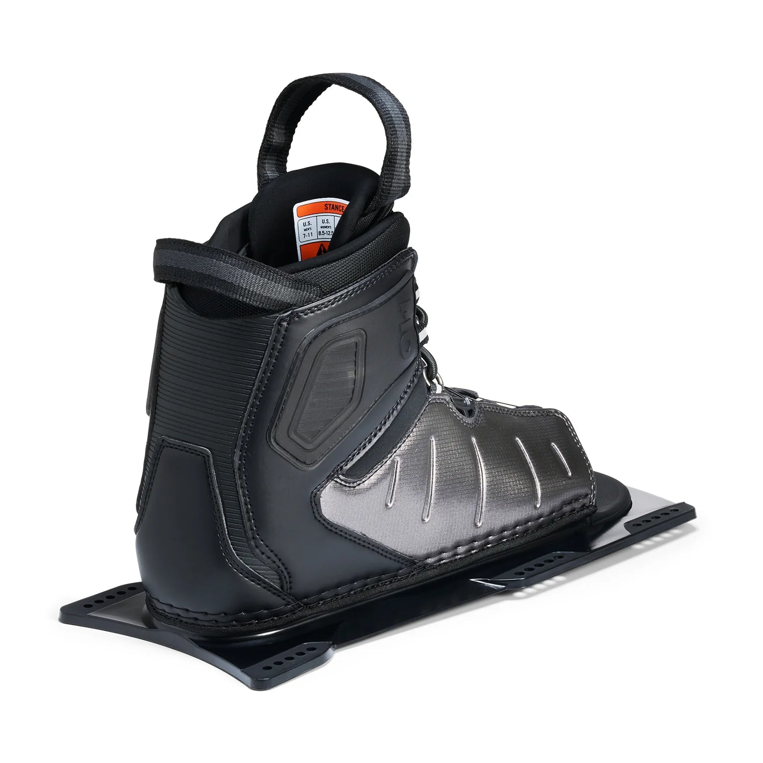 HO Sports Stance ATOP Front Plate Waterski Boot with ATOP reel lacing UltraLite base and multiple size options left angle