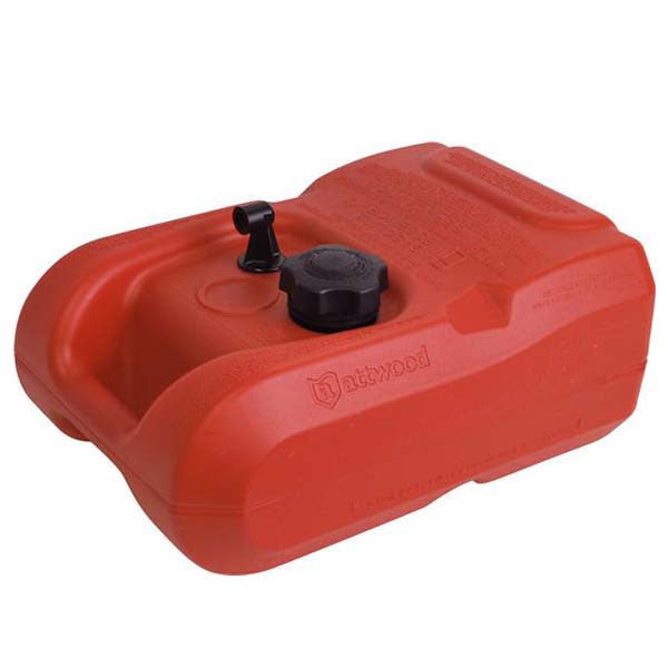 Attwood 8803LP2 3 gallon EPA CARB certified portable marine fuel tank without gauge