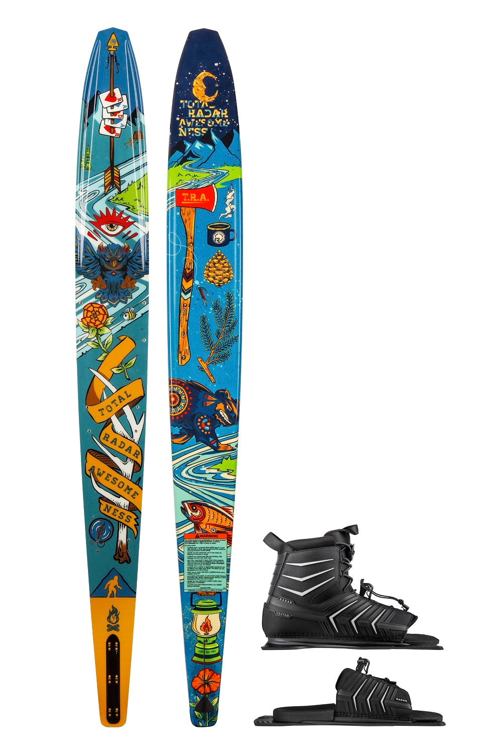 Radar Boy's TRA Waterski w/ Vector Boot & Vector ARTP