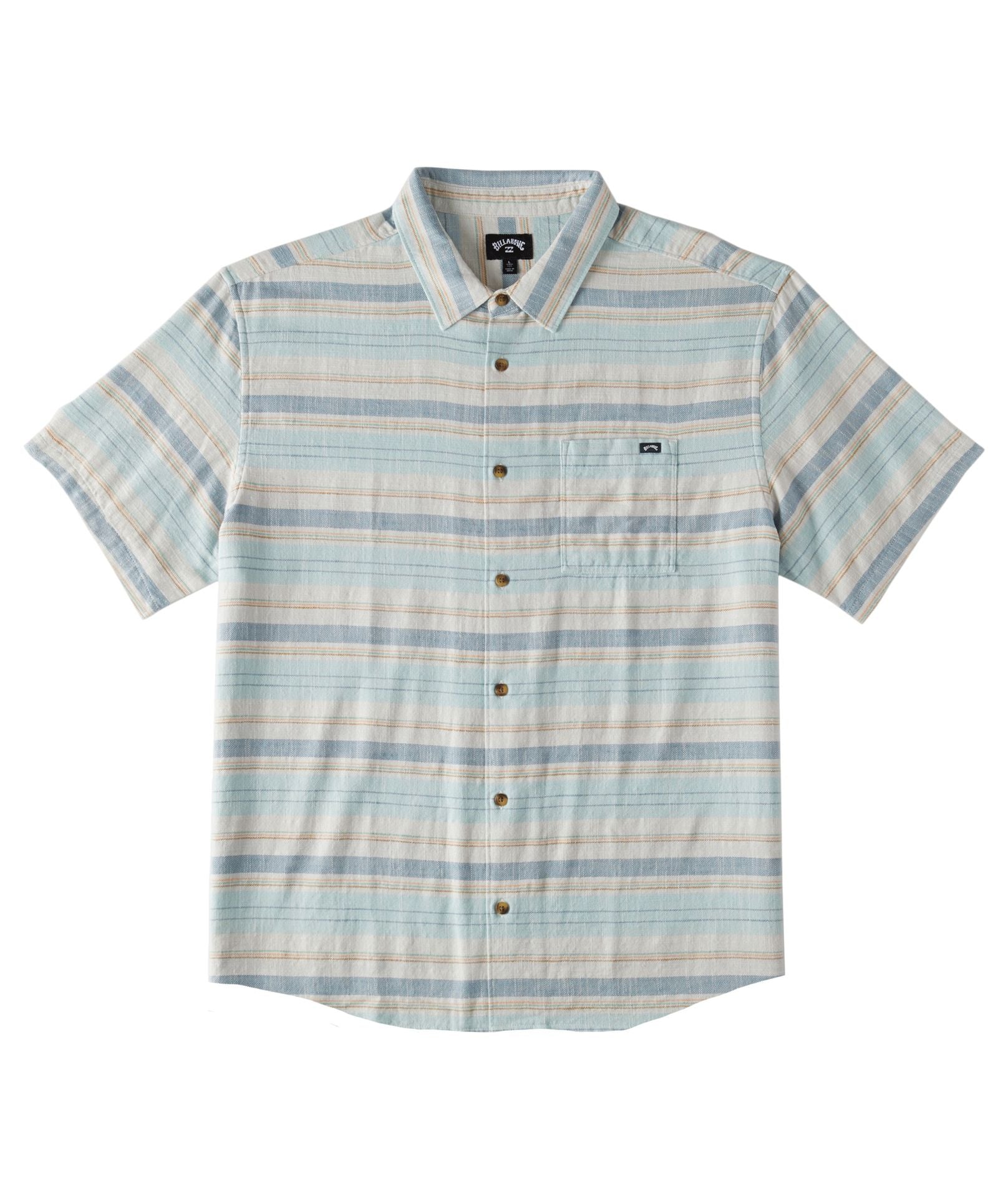 Billabong All Day Stripe Short Sleeve Woven Shirt