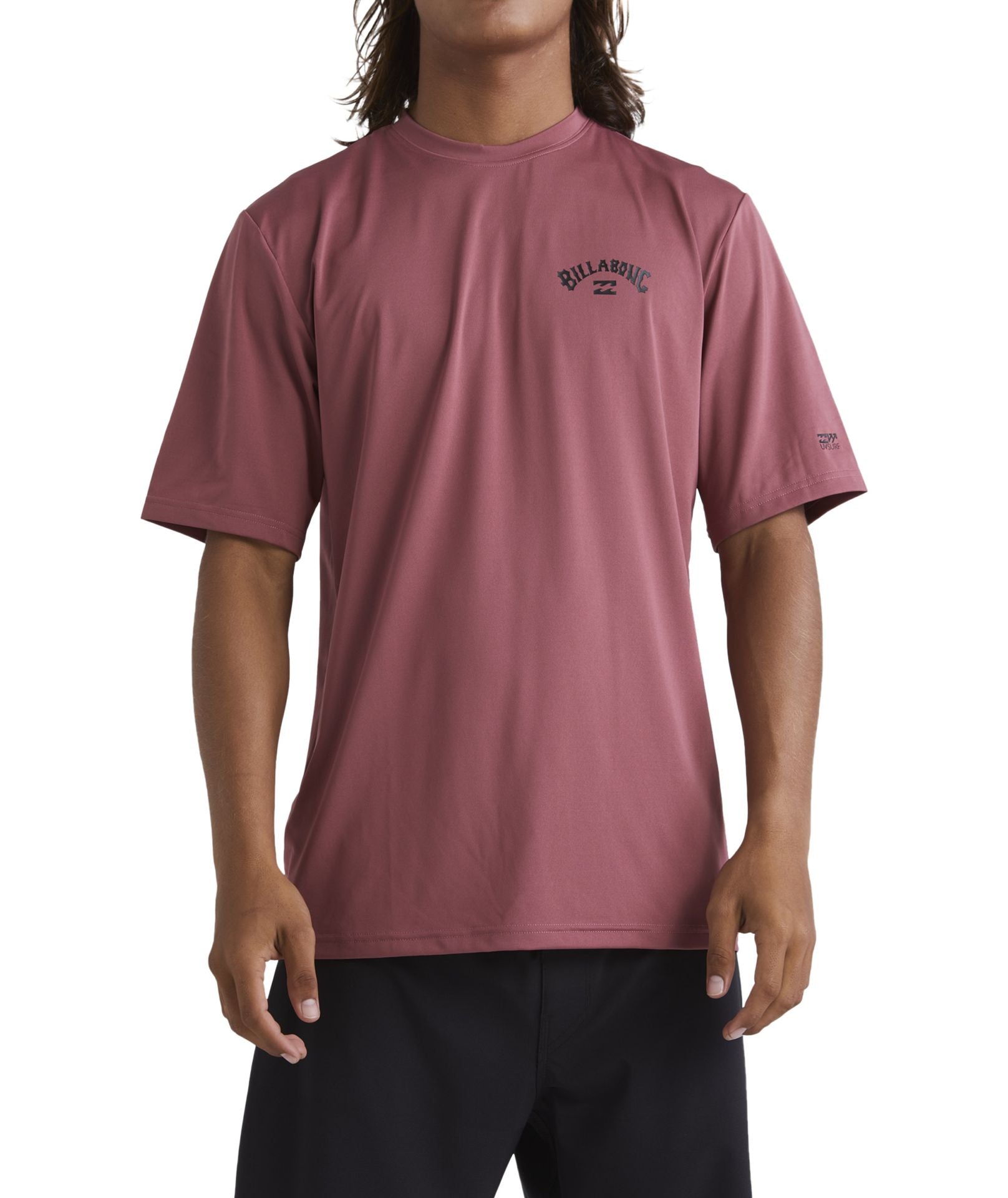 Billabong Arch Wave Loose Fit Short Sleeve Surf Tee- Rose Dust