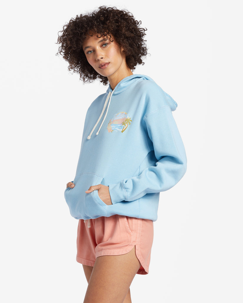 Billabong Greetings From Paradise Sweatshirt- Bliss Blue