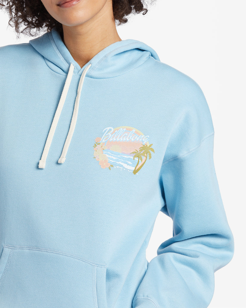 Billabong Greetings From Paradise Sweatshirt- Bliss Blue