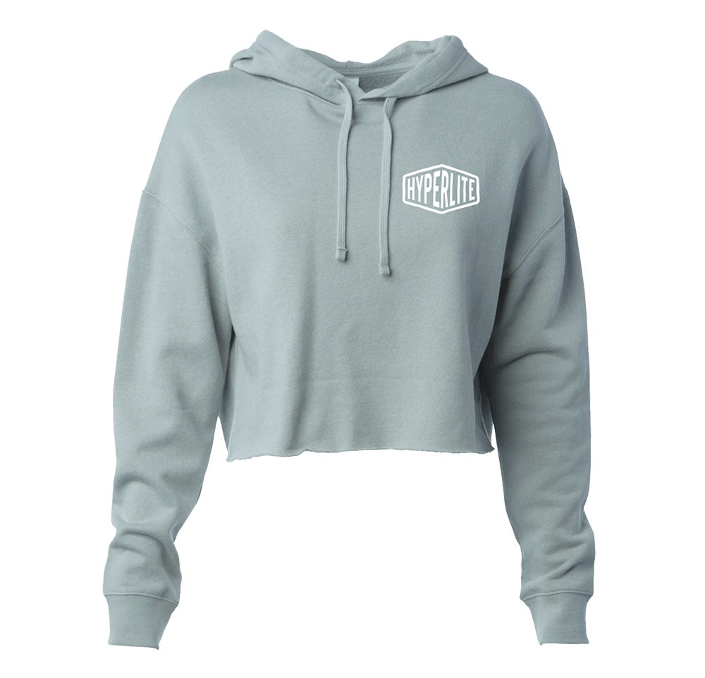 Hyperlite Chop Shop Crop Sweatshirt Sage