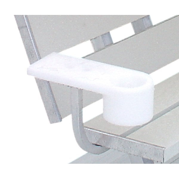 hewitt bench arm with cup holder