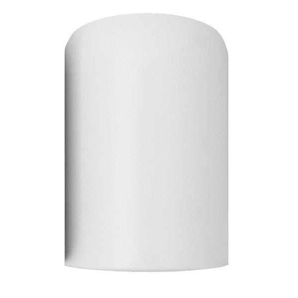 hewitt round pipe cap white