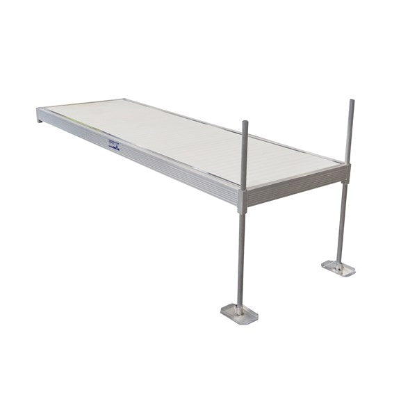 Hewitt Classic Post Aluminum Dock -White