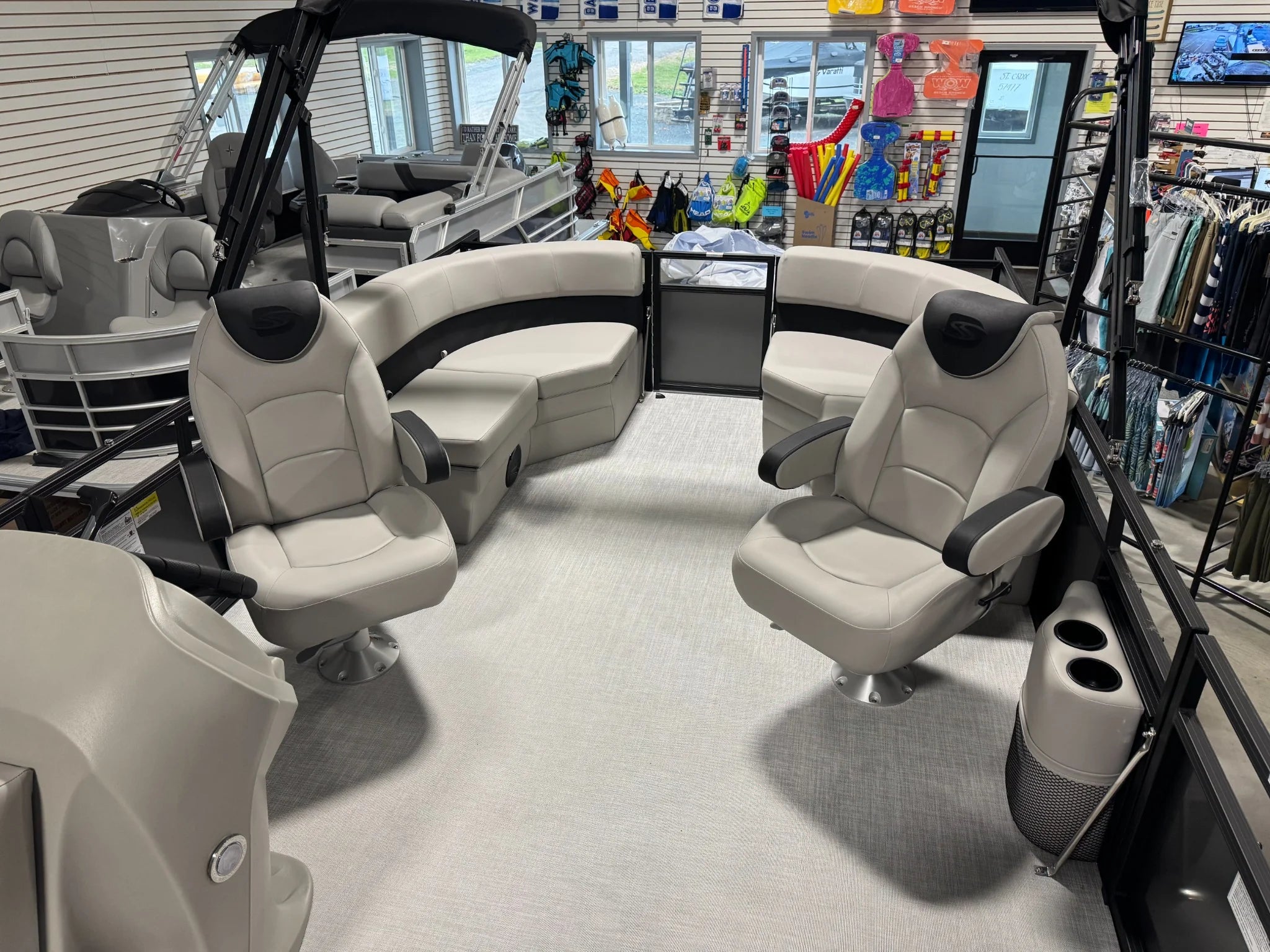 Dockside 20DQ Interior From Front