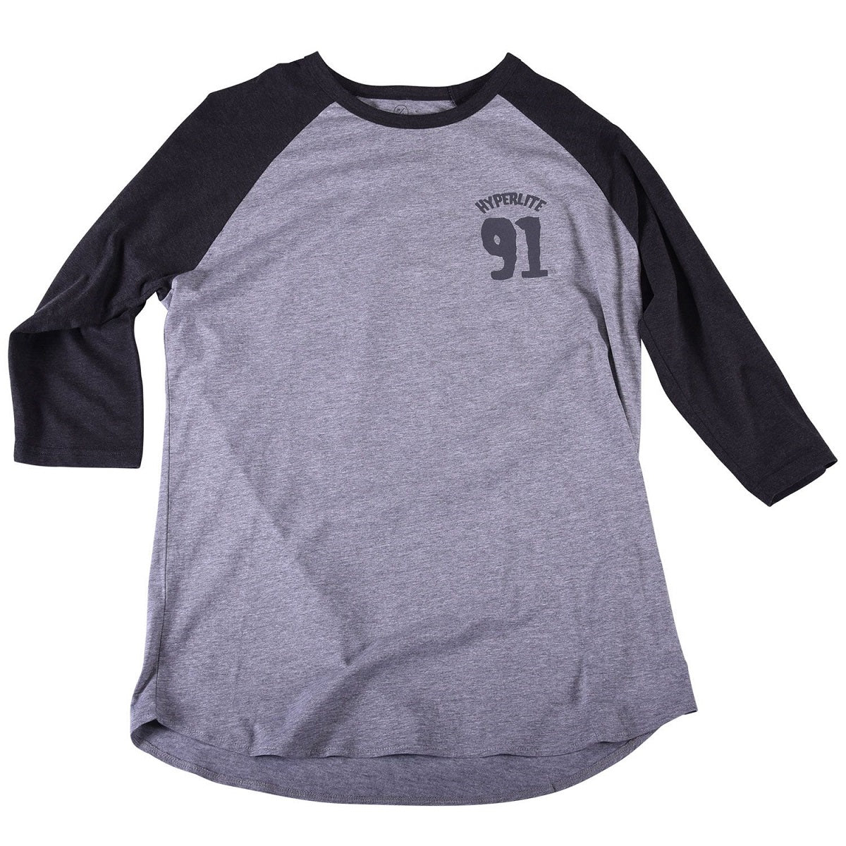 Hyperlite The First Years Dugout Mens Raglan Black/Heather